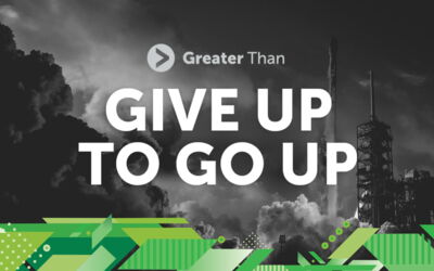 Give Up To Go Up at This Year’s Greater Than Conference